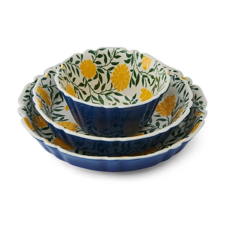 Pfaltzgraff Tranquil Elegance 12 Piece Stoneware Dinnerware Set