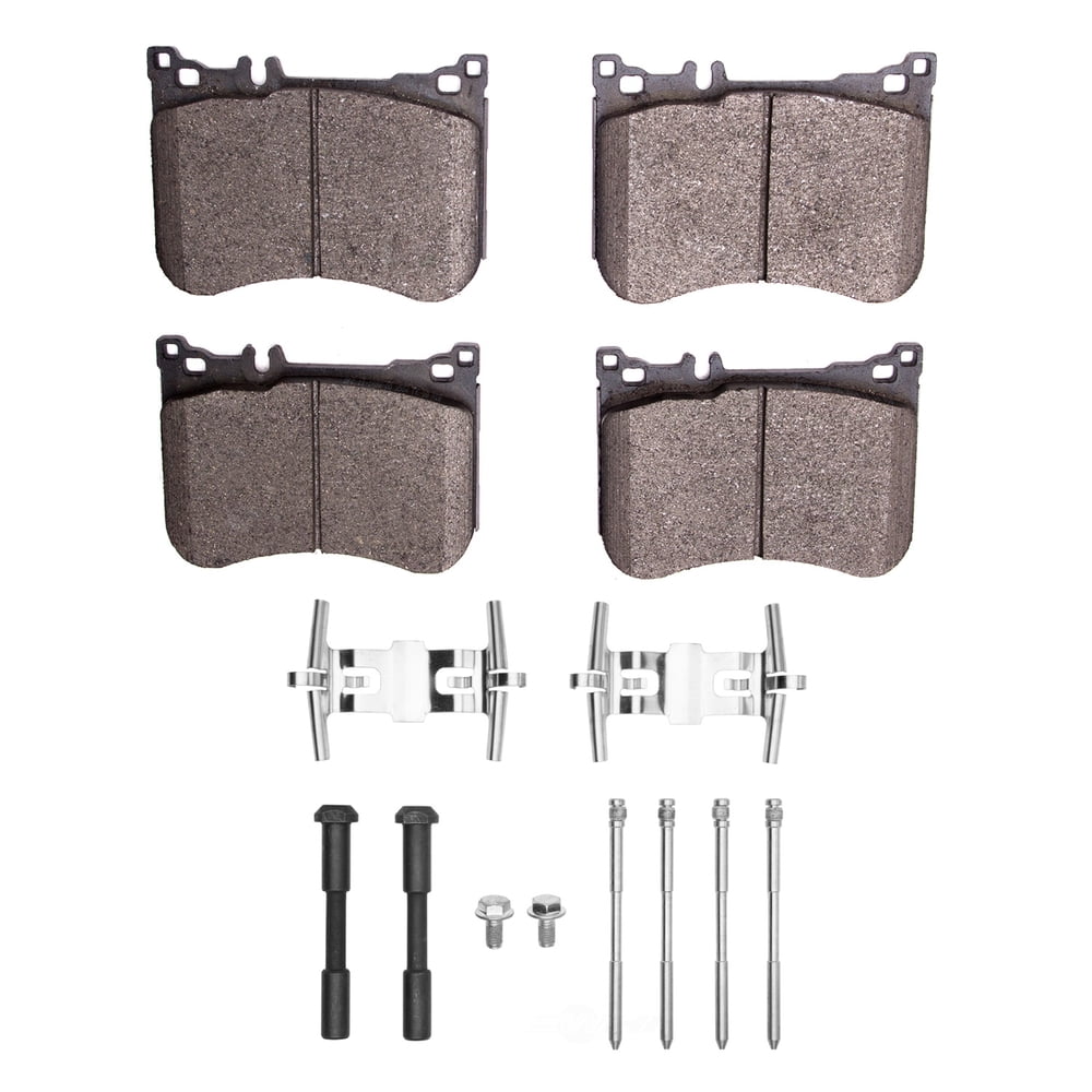 Dynamic Friction Company 1600-1688-01 DFC EURO 5000 Ceramic Brake Pads and Hardware Kit