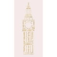 thumbnail image 3 of Quach, Anna 9x14 Black Modern Framed Museum Art Print Titled - London Panel, 3 of 5