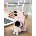 thumbnail image 5 of Compatible with Realme C55 Case for Women, Ultra Soft Realme C55 Phone Case Cute Astronaut Pattern Cases with Stand Silicone Protective Cover (Pink)…, 5 of 12
