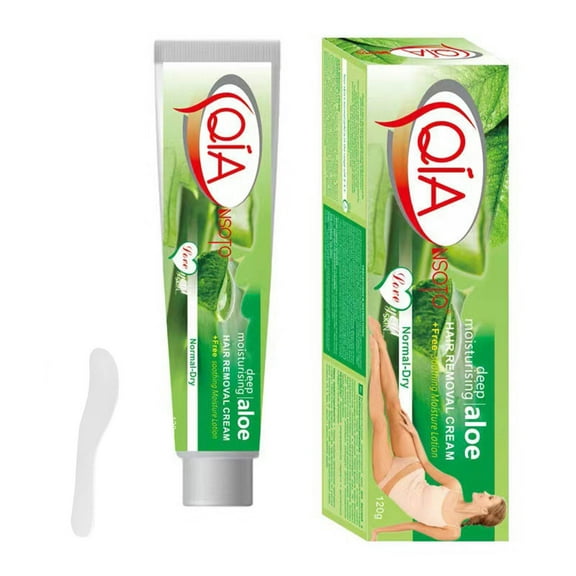 SUMDUINO Qia Hair Removal Cream,Qia Hair Removal Cream For Men And Women,Whitening Hair Removal Cream 120g, Armpit Leg Hand Gentle Hair Removal