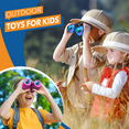 thumbnail image 5 of ATOPDREAM Kids Binoculars Gifts for 3 4 5 6 7 8 Year Old Boys Girls, 4X Compact High Resolution Binocular, Outdoor Toys for Boys 3-12 Years Old, Boys Gifts, 5 of 7