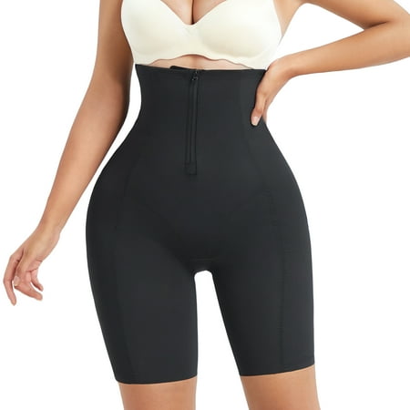

Eleady Women Butt Lifter Shapewear High Waist Tummy Control Panties Body Shaper Shapewear Shorts Slimming Thighs(Black Medium)