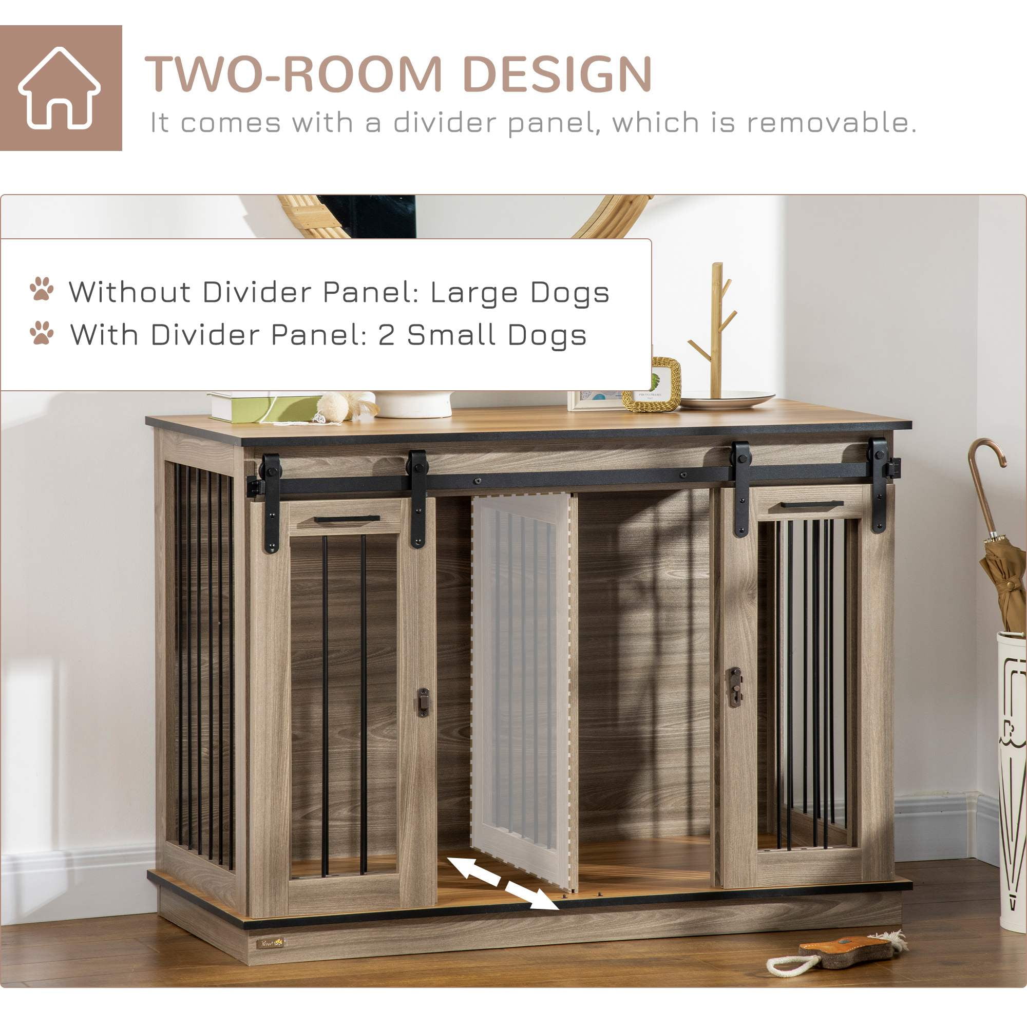 Dog kennel divider panel online