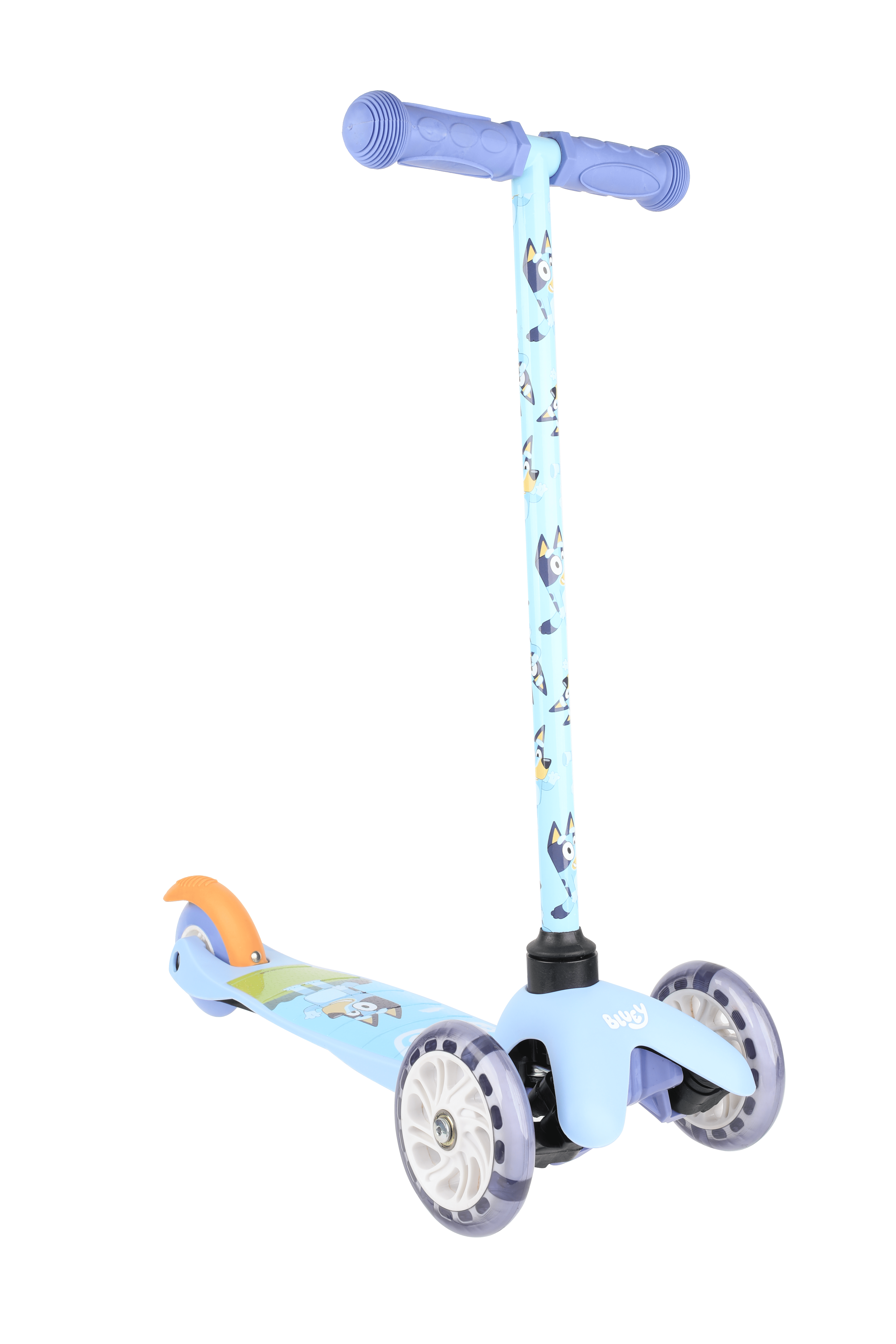 Buy Bluey 3 Wheel Kick Scooter with Lightup Wheels, for Toddlers Ages