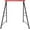 Red, variant on IVV Swing Stand for Porch, Outdoor Heavy Duty Swing Frame, Steel Metal Frame with 4 Ground Pegs, 73" Height Holds Up to 550lbs, Red (Swing NOT Included)