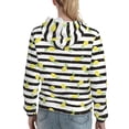 thumbnail image 7 of Wukai Lemon_1 Print Womens Hoodies Fleece Sweatshirts Long Sleeve Sweaters Pullover Fall Outfits Winter Clothes-Small, 7 of 7