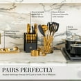 thumbnail image 6 of Styled Settings Gold Stainless Steel Measuring Cups and Spoons Set, 6 of 9
