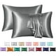thumbnail image 1 of Funda de almohada de 2 piezas en gris oscuro y gris personalizada (40 x 80 cm x 2), paquete de 2 unidades con cremallera, 1 of 4