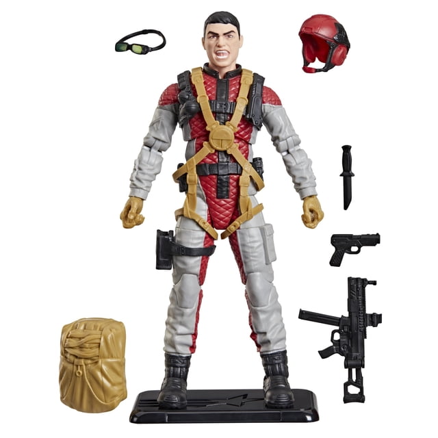 Figura de acción G.I. Joe Classified Series David “Crazylegs”