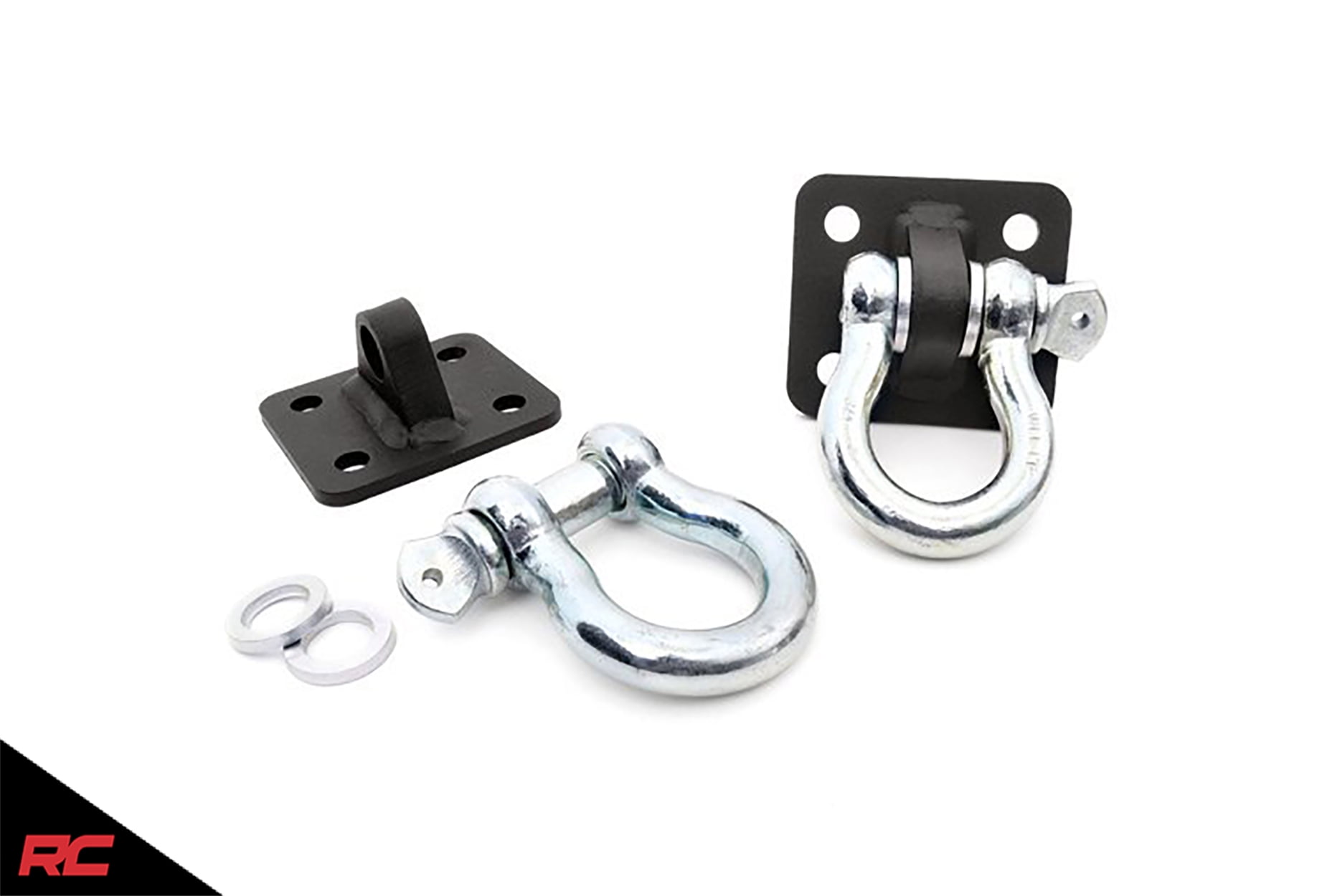 Rough Country D Rings Mounting Kit compatible w/ 19842006 Jeep