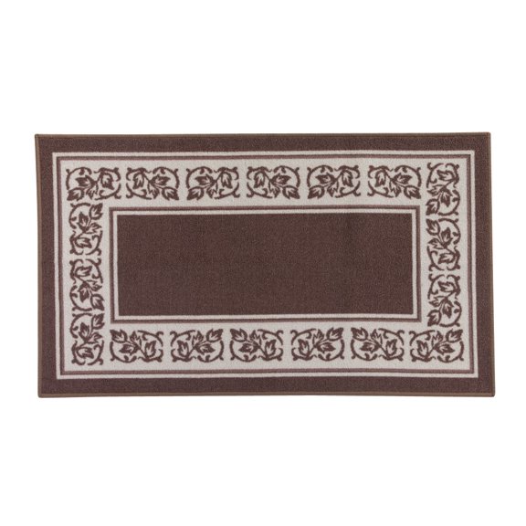 Floral Border Rug