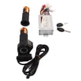 thumbnail image 4 of Controlador de velocidad del motor de CC cepillado DC48V 800W con agarre giratorio multiuso dorado para bicicleta eléctrica, 4 of 12