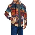 thumbnail image 2 of Naloa Cultural Silhouette Journey Men’s Hoodies, Zip up Hoodie, Sweatshirts,Hoodies for Men Sizes S-3XL-3X-Large, 2 of 5