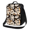 thumbnail image 1 of Disketp Retro Hydrangeas Bolsa Térmica Estampada para Almuerzo, Lonchera para Hombres y Mujeres Adultos, 1 of 7