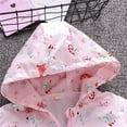 thumbnail image 4 of Mercatoo Hooded Windproof Outwear Boys 𝐂artoon Toddler Kids Windbreaker Coat Jacket Baby Girls Zipper Girls Coat&jacket Sweater for Kids, 4 of 9