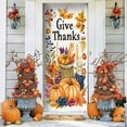 thumbnail image 6 of Diceymbol Thanksgiving Door Cover Decor 35x78 Inch Holiday Polyester Door & Wall Decoration Autumn Festival Party Entryway Display, 6 of 6