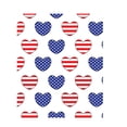 thumbnail image 2 of Patriotic Stars and Stripes Pattern Heat Transfer Vinyl - 10" x 12" Decorative Patriotic Print Sheet for DIY T-Shirts, Crafts, and Holiday Decorations, 2 of 9