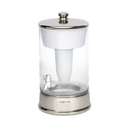 ZeroWater 40 Cup Ready-Pour™ Glass 5-stage Water Filtration Dispenser