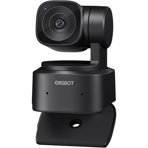 OBSBOT Tiny SE 1080P 100FPS Webcam with AI tracking, PTZ, gesture control, dual ISO, and DOL HDR. Ideal for PC, laptop, meetings, video calls, and streaming.