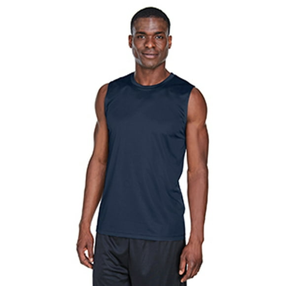 T-Shirt Performance Zone Musculaire Homme - SPORT Bleu Marine Foncé - L