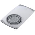 thumbnail image 1 of Mesa De Cocina Tabla De Cortar Flexible Cesta De Drenaje Plegable De Silicona Tabla De Cortar De Cocina Juego De Colador Plegable Cortar 3 En 1 Cesta Plegable Para Lavar Frutas Y Verduras Advancent HA014262-00, 1 of 5