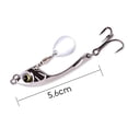 thumbnail image 1 of 5,6 cm/10g Swimbait Gear Tools accesorios de pesca con señuelos artificiales (plata 10g) Likrtyny Para Estrenar, 1 of 2