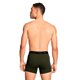 thumbnail image 5 of PUMA Bóxers para hombre, pack de 3 - Everyday Boxers 3P, algodón elástico, liso Negro/Verde L (Large), 5 of 7