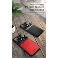 thumbnail image 2 of Funda Piel Sintetica Para Redmi Note Poco + Mica De Color Marrón Poco M6 Pro 4g, 2 of 4