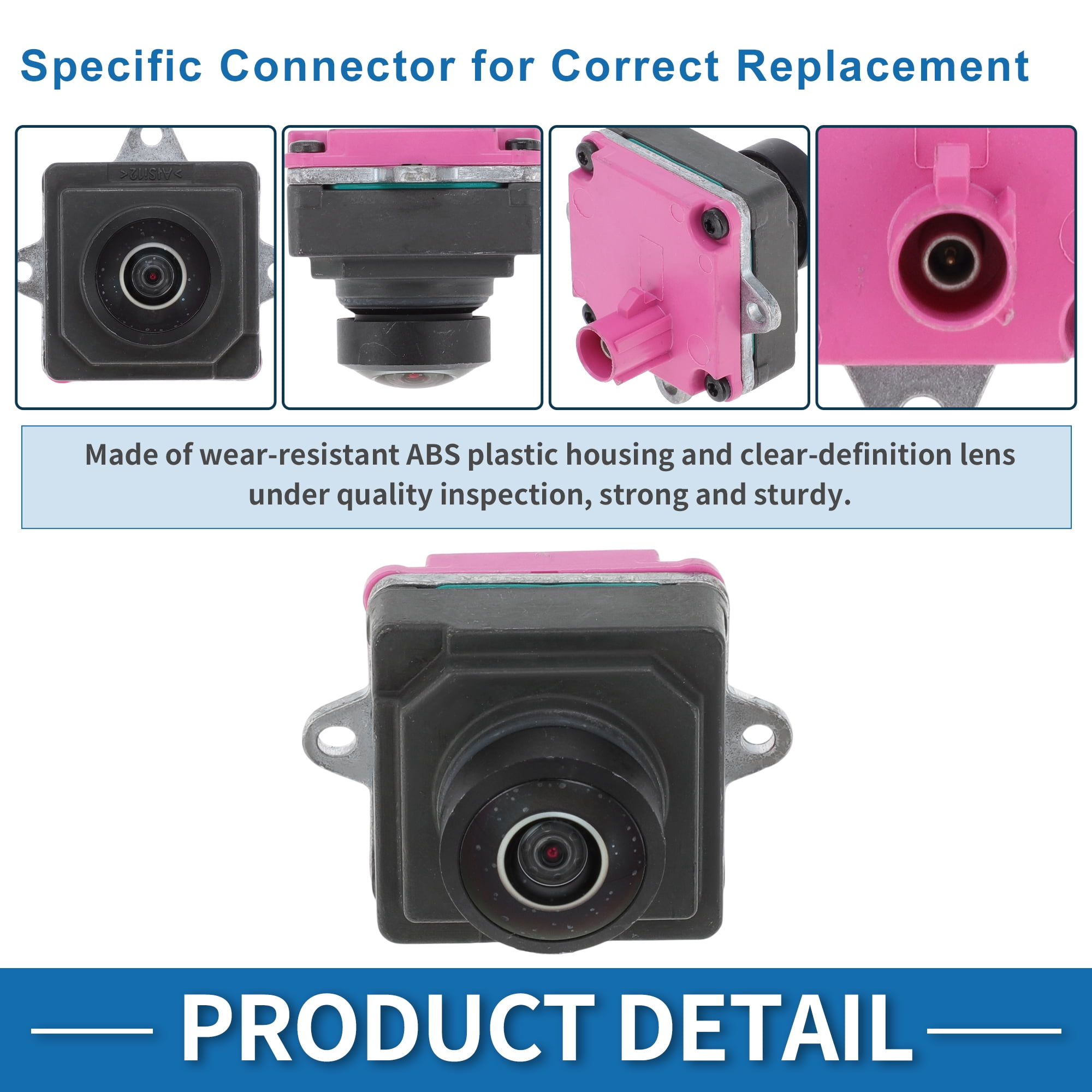 Unique Bargains Rear View Camera for Jeep Wrangler 2021 2022 2023 2024 2025 Park Assist