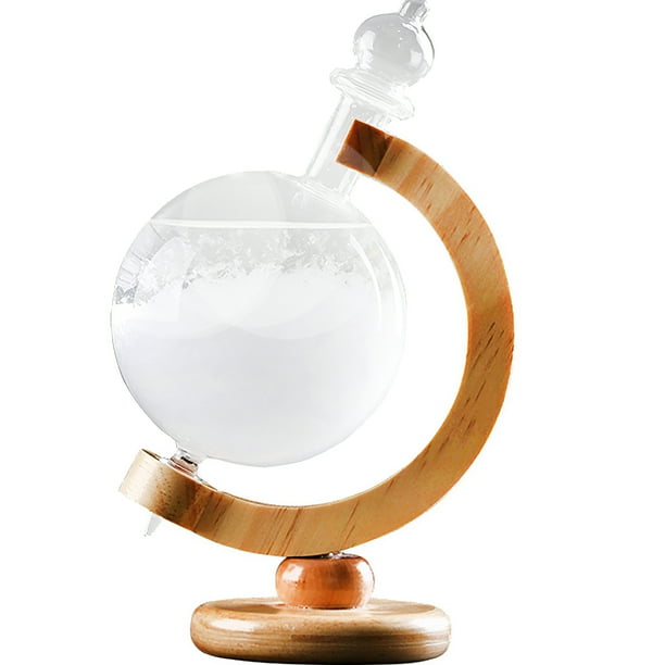 Botella De Pronóstico Del Tiempo En Forma De Globo De Cristal De Tormenta, Bola De Cristal Decorativa, Predictor Del Tiempo Para Regalo Creativo, Decoración Del Hogar Monstrate HA013570-00