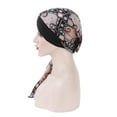 thumbnail image 4 of Ludlz Women Chemo Cancer Sleep Scarf Hat Cap Boho Pre-Tied Hair Cover Wrap Turban Headwear Bandana Hair Loss, 4 of 6