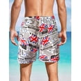 thumbnail image 3 of Traje De Baño Hombre Short Impermeable Bermuda Secado Rápido, 3 of 3