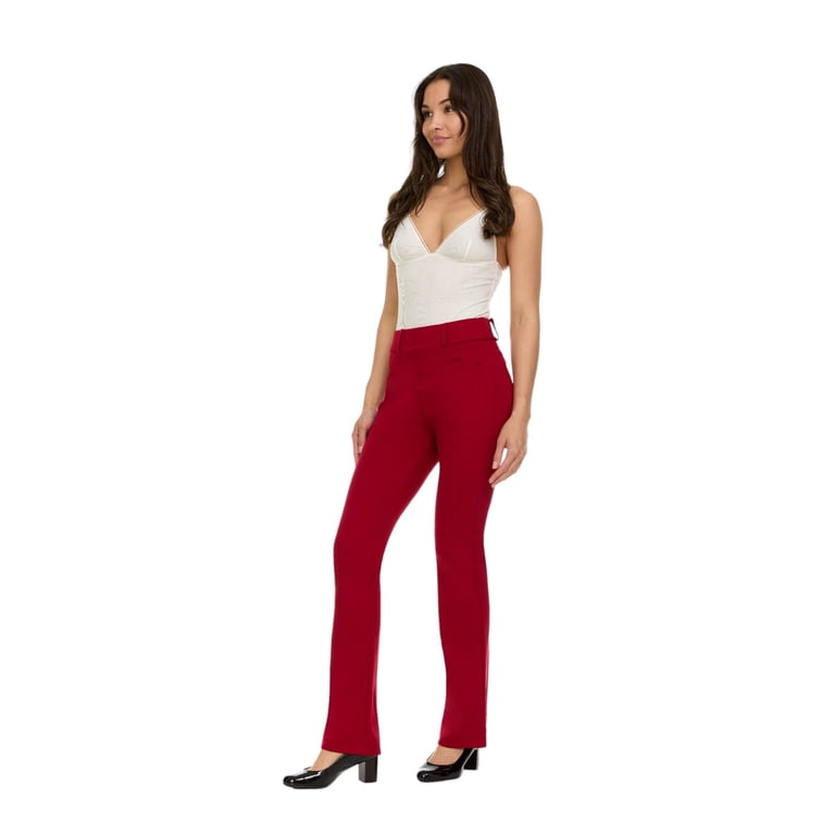 ZayWay Women's Stretch Bootcut Dress Pants with Pockets Wear to
