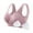 A_ Pink, variant on SMihono Rhinestones Wireless Sports Bra for Women Plus Size Hollow Comfortable No Underwire Full Coverage Workout Tank Top Beige XXXL