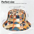 thumbnail image 3 of Custom All-Over Print Bucket Hat, Personalized Acrylic Fisherman Hat, Soft and Warm Casual Outdoor Cap for Daily Wear, 3 of 6
