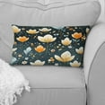 thumbnail image 4 of Designart "Collage Of Scandinavian Botanicals III" Botanical Printed Throw Pillow, 4 of 5