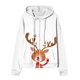 thumbnail image 3 of Puntoco Chaqueta De Mujer Casual Impreso Con Cremallera De Manga Larga Sudadera Con Capucha Chaqueta superior Liquidación De Navidad Puntoco Puntoco-538, 3 of 4