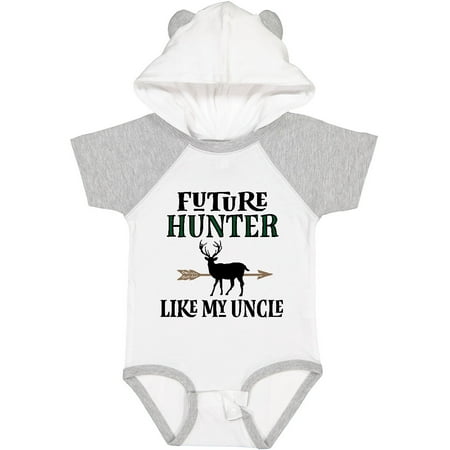 

Inktastic Hunting Future Hunter Like Uncle Gift Baby Boy or Baby Girl Bodysuit