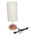 thumbnail image 4 of LED Touch Bedside Lamp USB Charging Metal Cloth Desk Lamp, 3 Gear Light Bedroom Table Lamp for Reading Work Study, 4 of 7