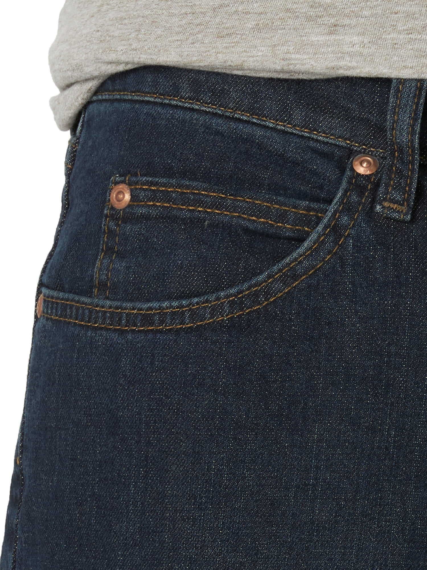 Lee Men's Legendary Denim Regular Straight Five Pocket Jeans