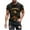 Style 1, variant on Men's American Flag T Shirts 4th of July Short Sleeve Crewneck Patriotic Tops USA Flag Stars Stripes Veteran Graphic Tee M-4XL