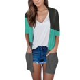 thumbnail image 1 of Long Sleeve Cardigan For Women Fall Open Front Cardigan With Pockets Casual Duster Lightweight Cardigan Sweater, 1 of 4