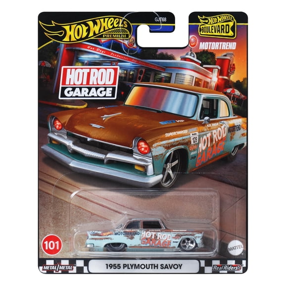 Vehículo de Juguete Mattel Hot Wheels Collector Plymouth Savoy 1955