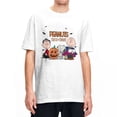 thumbnail image 3 of Camiseta de Peanuts, Charlie Brown y Snoopy, camisetas de truco o trato, camisetas de manga corta, camisetas de verano de algodón, ropa de gran tamaño con cuello redondo, 3 of 5