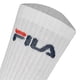 thumbnail image 3 of FILA Calcetines unisex, pack de 6 - calcetines de tripulación, de rizo, de tenis, deportivos (2x 3 pares) Blanco 39-42, 3 of 3