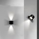 thumbnail image 5 of Aplique de pared interior negro, 1 pieza, 3 niveles de brillo, aplique de pared LED sensible al tacto con 3 temperaturas de color, aplique de pared giratorio 360°, aplique de pared para cabecera, apli, 5 of 5