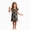 N207-Black, variant on NOLDARES Girls Nightgowns Halloween Spider Print Sleepwear Night Sleep Dress Pajamas Little Kids Toddler Soft Nightgown(N207-Yellow)
