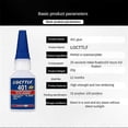 thumbnail image 5 of Industrial Strength Instant Adhesive, 20ml Super Glue, Pack of 1-5, 5 of 5