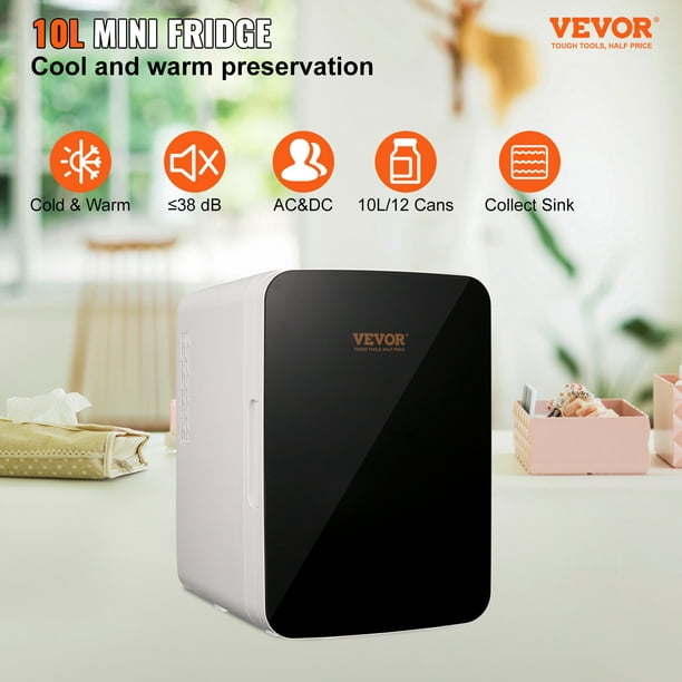 Mini réfrigérateur portatif USB de 6 litres pour soins de la peau, pour la